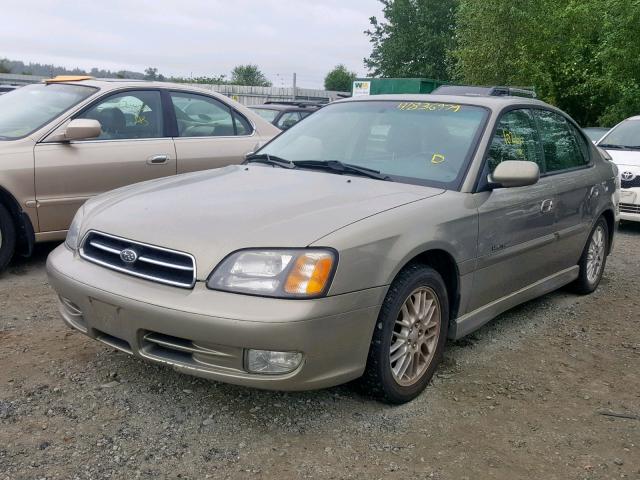 4S3BE656317201751 - 2001 SUBARU LEGACY GT TAN photo 2