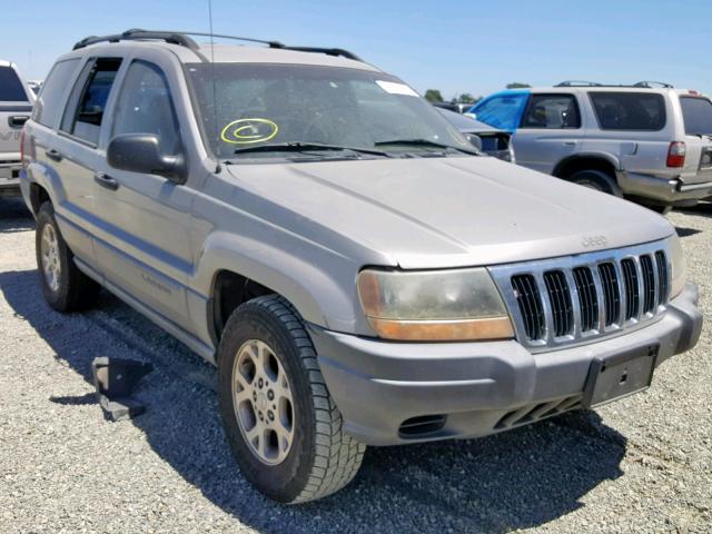 1J4GX48S01C531846 - 2001 JEEP GRAND CHER GRAY photo 1