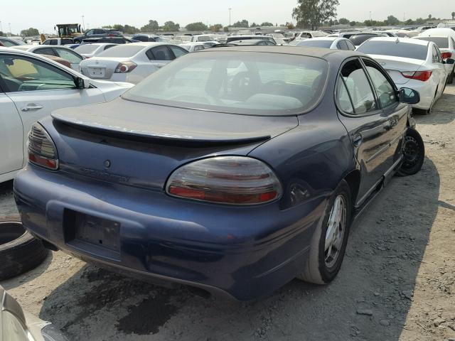 1G2WP52K31F221306 - 2001 PONTIAC GRAND PRIX BLUE photo 4