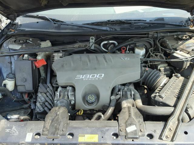 1G2WP52K31F221306 - 2001 PONTIAC GRAND PRIX BLUE photo 7