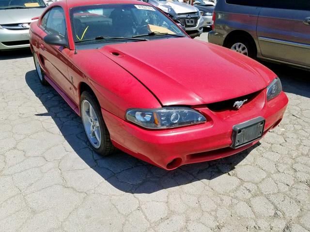 1FALP42D8SF201196 - 1995 FORD MUSTANG CO RED photo 1