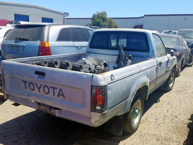 JT4RN81R6L5050946 - 1990 TOYOTA PICKUP 1/2 GRAY photo 4