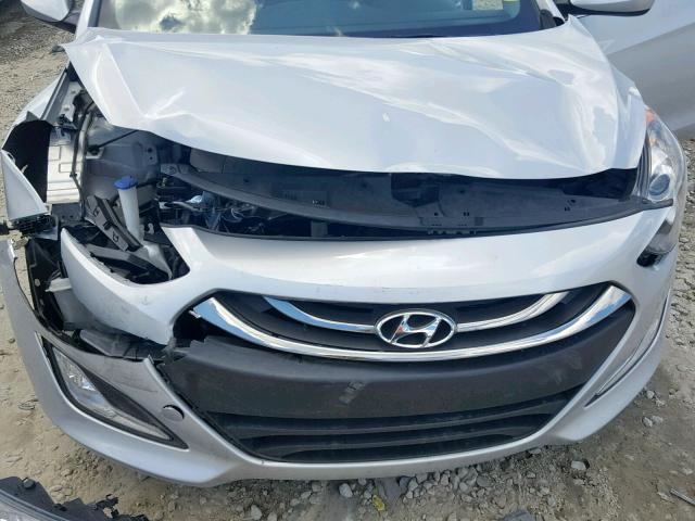 KMHD35LH2EU192413 - 2014 HYUNDAI ELANTRA GT SILVER photo 7