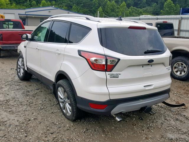 1FMCU9J92JUB08760 - 2018 FORD ESCAPE TIT WHITE photo 3