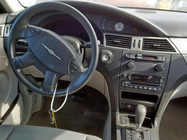 2A8GM48L18R659403 - 2008 CHRYSLER PACIFICA L BLUE photo 9