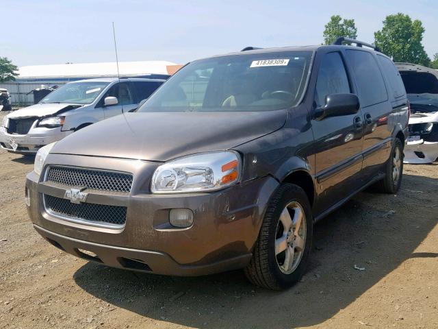 1GNDV331X8D201991 - 2008 CHEVROLET UPLANDER L 棕色 照片 2