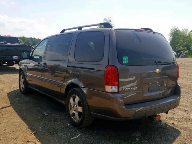 1GNDV331X8D201991 - 2008 CHEVROLET UPLANDER L 棕色 照片 3