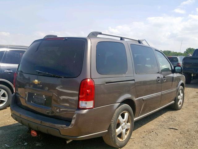1GNDV331X8D201991 - 2008 CHEVROLET UPLANDER L 棕色 照片 4