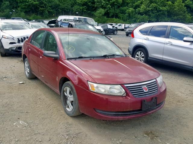 1G8AJ55F86Z124432 - 2006 SATURN ION LEVEL MAROON photo 1