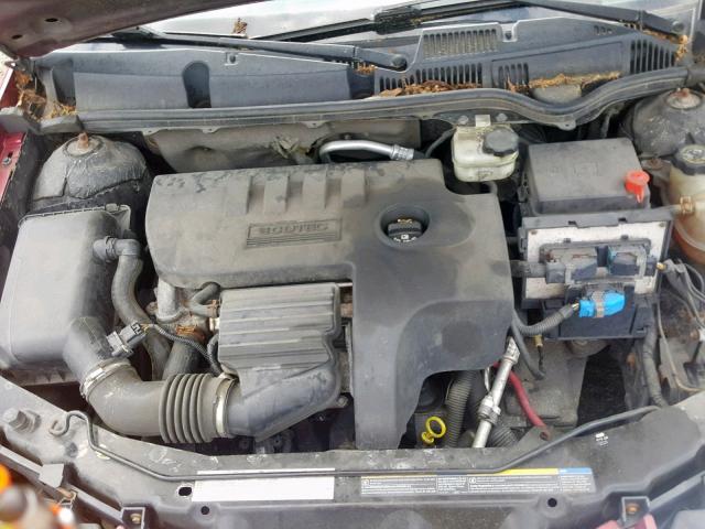 1G8AJ55F86Z124432 - 2006 SATURN ION LEVEL MAROON photo 7