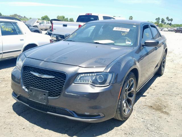 2C3CCABG8GH268874 - 2016 CHRYSLER 300 S GRAY photo 2