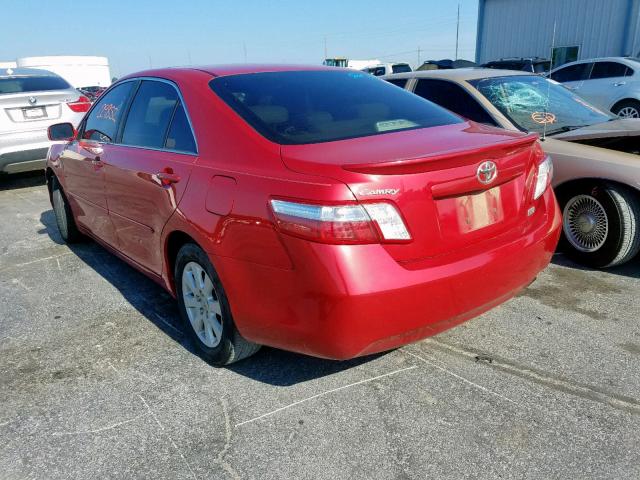 4T1BB46K99U065367 - 2009 TOYOTA CAMRY HYBR RED photo 3