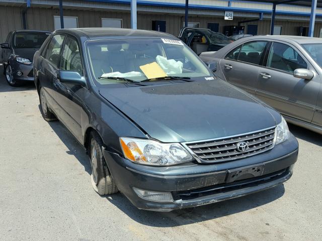 4T1BF28B33U309284 - 2003 TOYOTA AVALON XLE GREEN photo 1
