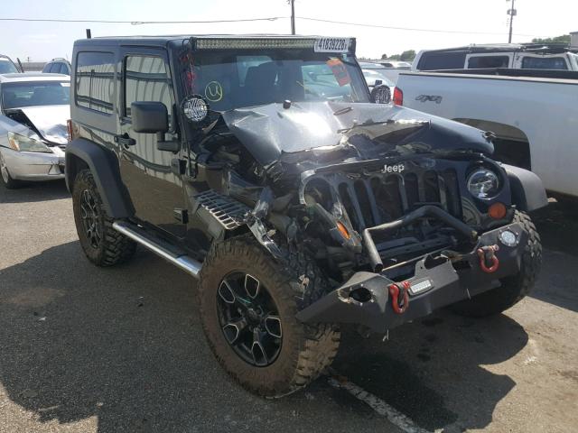 1J4FA24108L615626 - 2008 JEEP WRANGLER X BLACK photo 1