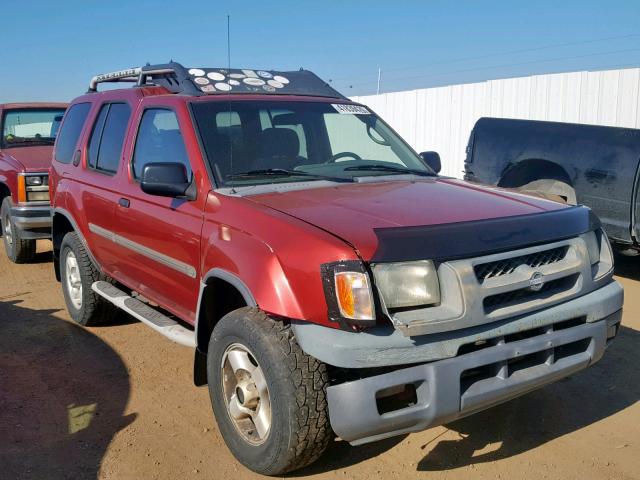 5N1ED28Y51C576954 - 2001 NISSAN XTERRA XE RED photo 1