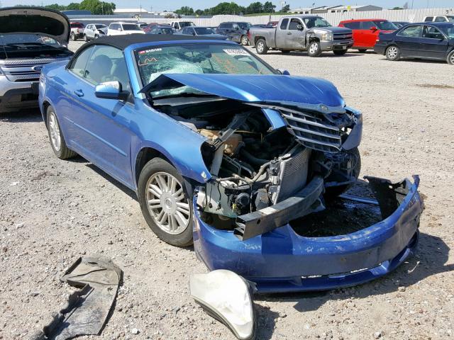 1C3LC55R78N233305 - 2008 CHRYSLER SEBRING TO BLUE photo 1