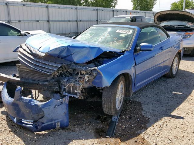 1C3LC55R78N233305 - 2008 CHRYSLER SEBRING TO BLUE photo 2