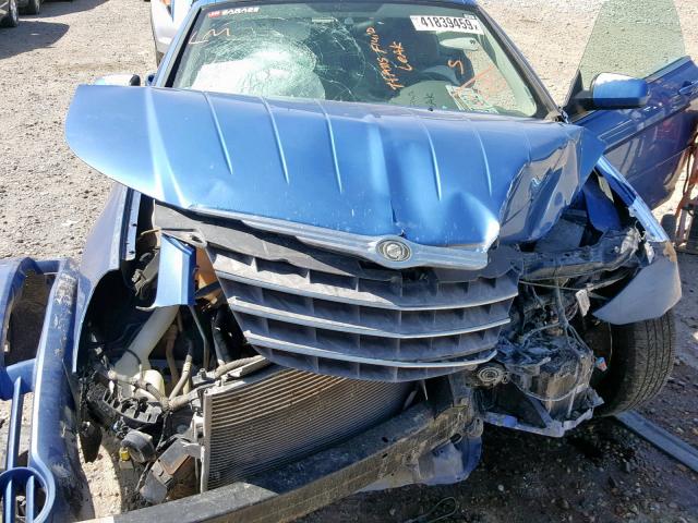 1C3LC55R78N233305 - 2008 CHRYSLER SEBRING TO BLUE photo 7