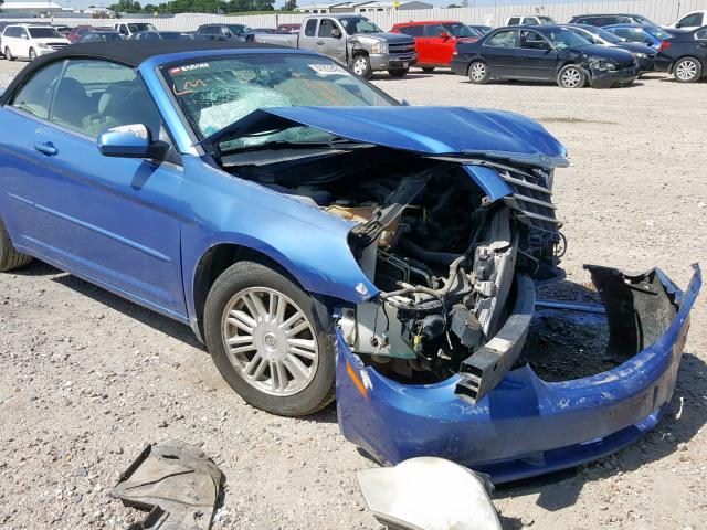 1C3LC55R78N233305 - 2008 CHRYSLER SEBRING TO BLUE photo 9