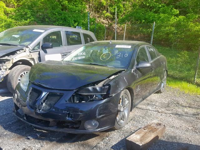 1G2ZL577694249962 - 2009 PONTIAC G6 GXP BLACK photo 2