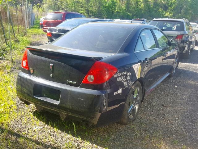 1G2ZL577694249962 - 2009 PONTIAC G6 GXP BLACK photo 4