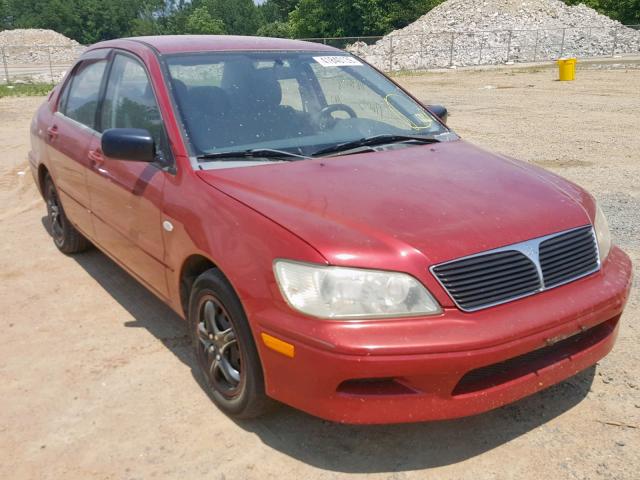 JA3AJ26EX3U018355 - 2003 MITSUBISHI LANCER ES RED photo 1