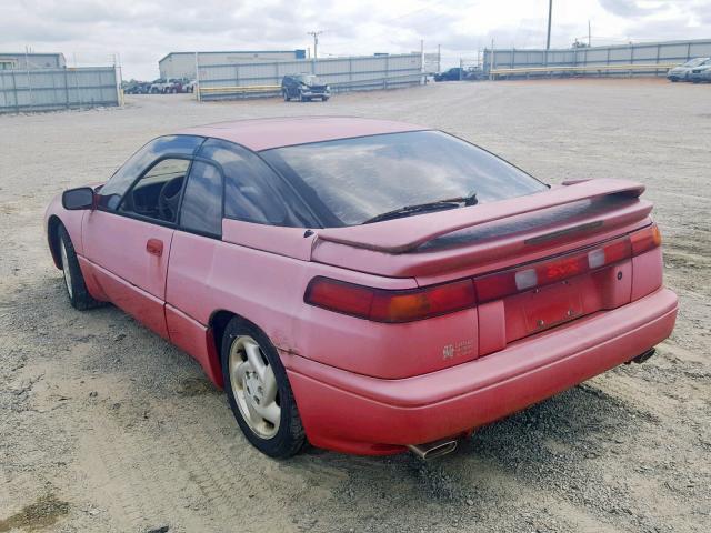 JF1CX8657TH100764 - 1996 SUBARU SVX LSI RED photo 3