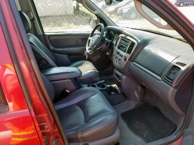 4F2CZ961X3KM38881 - 2003 MAZDA TRIBUTE ES 红色 照片 5