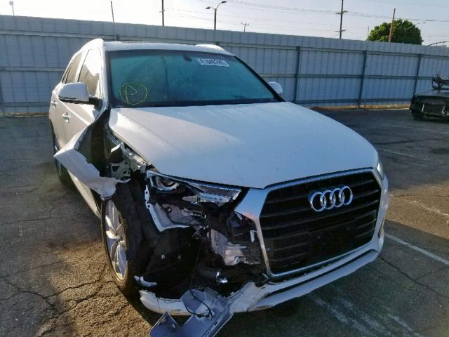 WA1BCCFS3JR012919 - 2018 AUDI Q3 PREMIUM WHITE photo 1