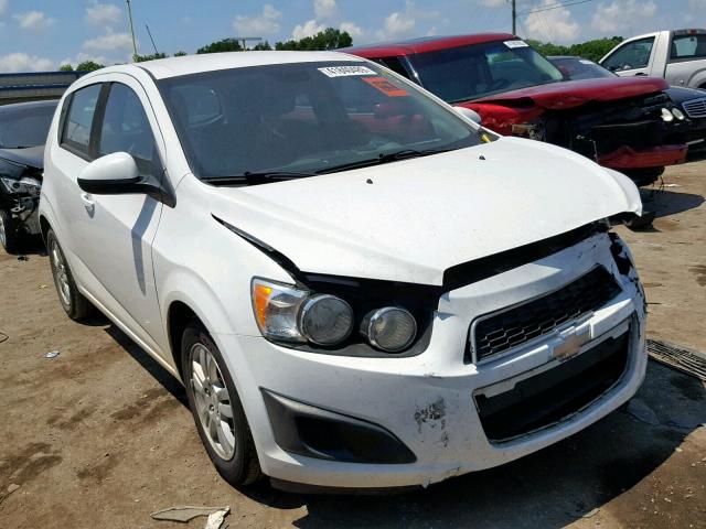 1G1JA6SH0C4140210 - 2012 CHEVROLET SONIC LS WHITE photo 1