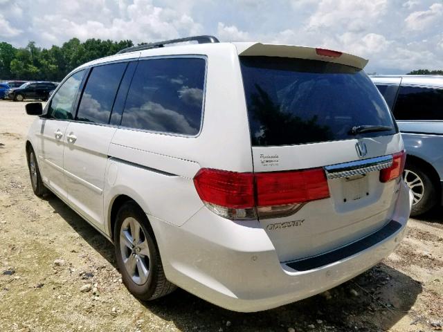 5FNRL3H90AB108768 - 2010 HONDA ODYSSEY TO WHITE photo 3