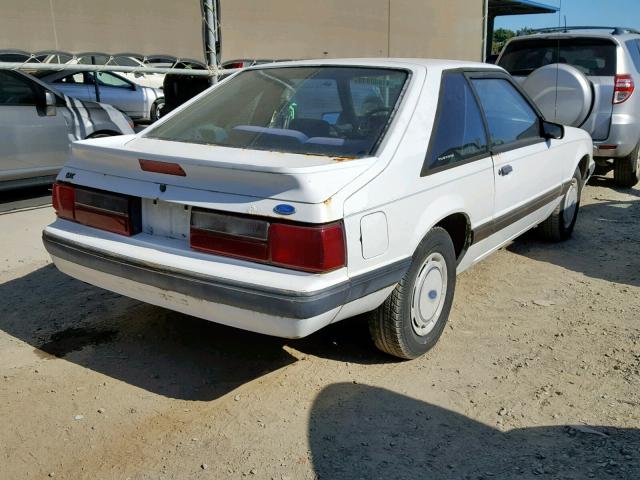 1FABP41A5JF282255 - 1988 FORD MUSTANG LX WHITE photo 4