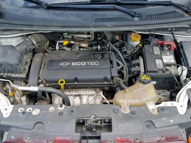 1G1JA6SH3C4197856 - 2012 CHEVROLET SONIC LS BURGUNDY photo 7