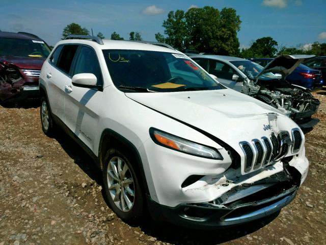 1C4PJLDS2EW241815 - 2014 JEEP CHEROKEE L WHITE photo 1