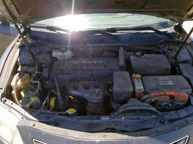 4T1BB46K98U045747 - 2008 TOYOTA CAMRY HYBR GRAY photo 7