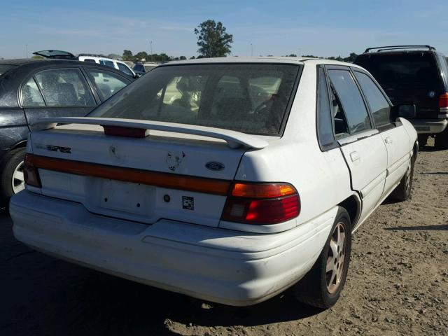 1FASP14J2SW389386 - 1995 FORD ESCORT LX WHITE photo 4