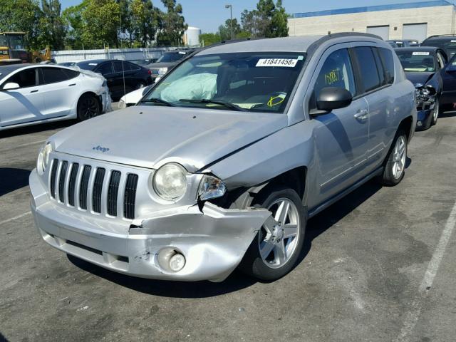 1J4NT4FB0AD541132 - 2010 JEEP COMPASS SP SILVER photo 2