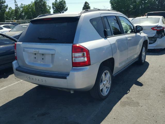 1J4NT4FB0AD541132 - 2010 JEEP COMPASS SP SILVER photo 4