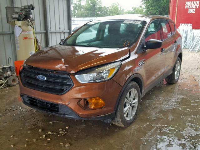 1FMCU0F79HUC44168 - 2017 FORD ESCAPE S BROWN photo 2