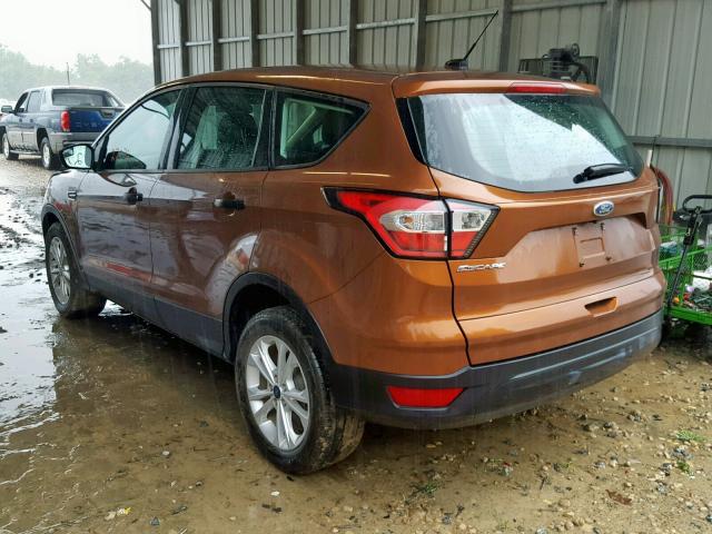 1FMCU0F79HUC44168 - 2017 FORD ESCAPE S BROWN photo 3