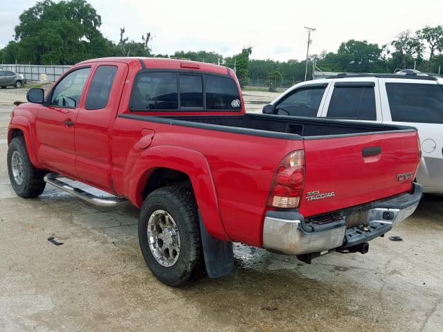 5TETU62N47Z346835 - 2007 TOYOTA TACOMA PRE RED photo 3