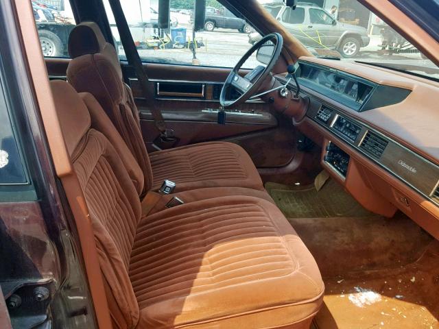 1G3CW54C8L4310097 - 1990 OLDSMOBILE 98 REGENCY BURGUNDY photo 5