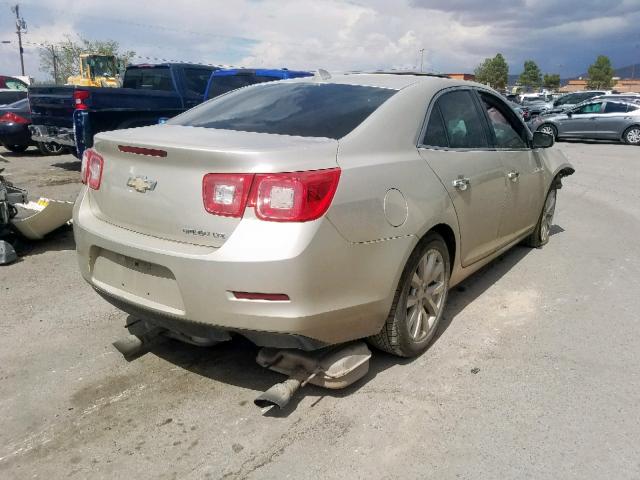 1G11H5SA2DF294321 - 2013 CHEVROLET MALIBU LTZ 米色 照片 4