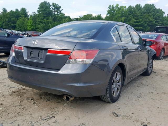 1HGCP2F46CA028951 - 2012 HONDA ACCORD LXP GRAY photo 4