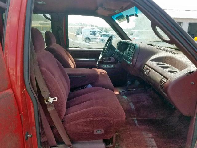 1GNFK16K1SJ359803 - 1995 CHEVROLET SUBURBAN K RED photo 5