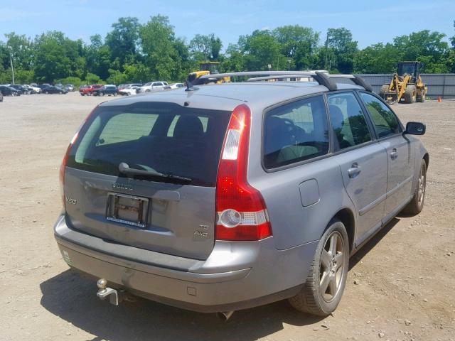 YV1MJ682752074433 - 2005 VOLVO V50 T5 GRAY photo 4