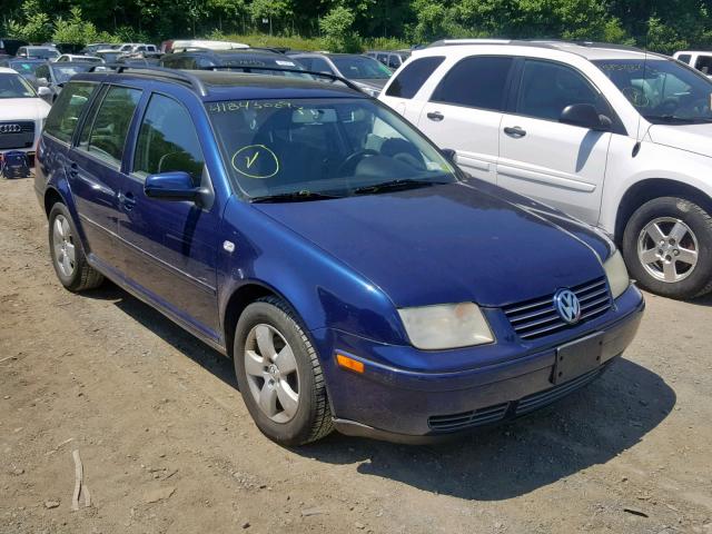 WVWSL61J34W140833 - 2004 VOLKSWAGEN JETTA GLS BLUE photo 1