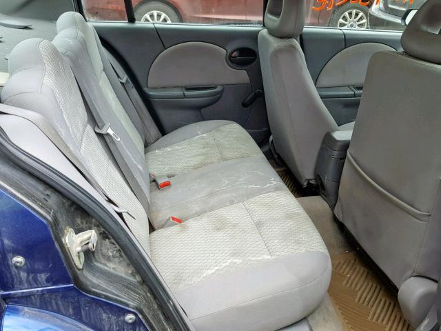 1G8AJ55F06Z201827 - 2006 SATURN ION LEVEL BLUE photo 6