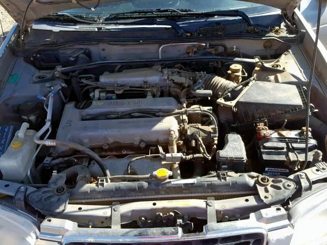 3N1BB51D91L117083 - 2001 NISSAN SENTRA SE SILVER photo 7