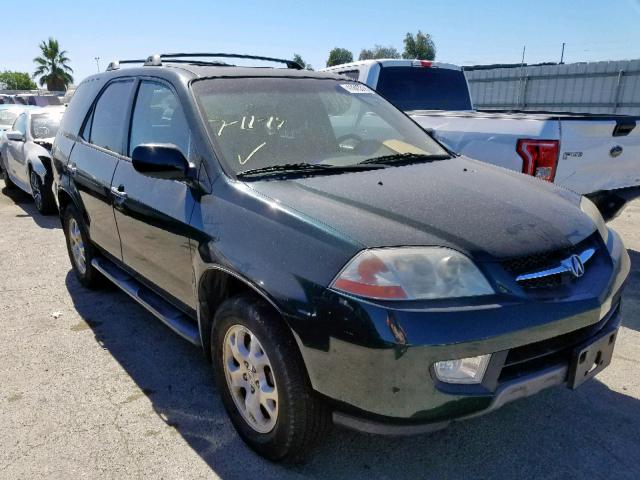 2HNYD18811H518066 - 2001 ACURA MDX TOURIN GREEN photo 1